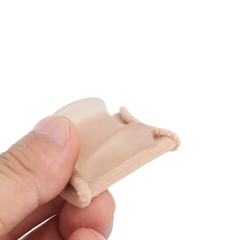 High Quality Silica Gel Material Prevents Hallux Valgus  Toe Splint, Soft Comfortable  Toe Corrector