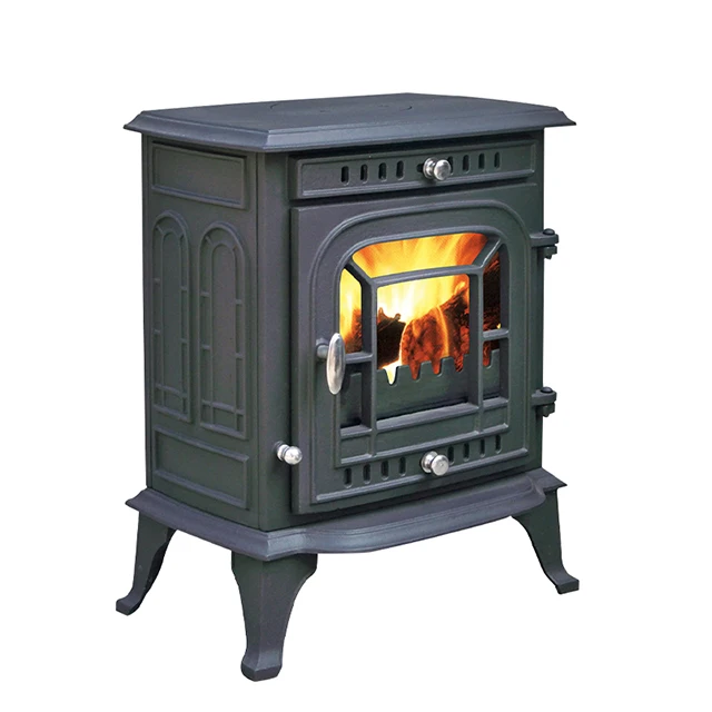 Cast Iron Indoor Wood Stove Firewood Stoves Multi Fuel Stove Wood Burning Fireplace