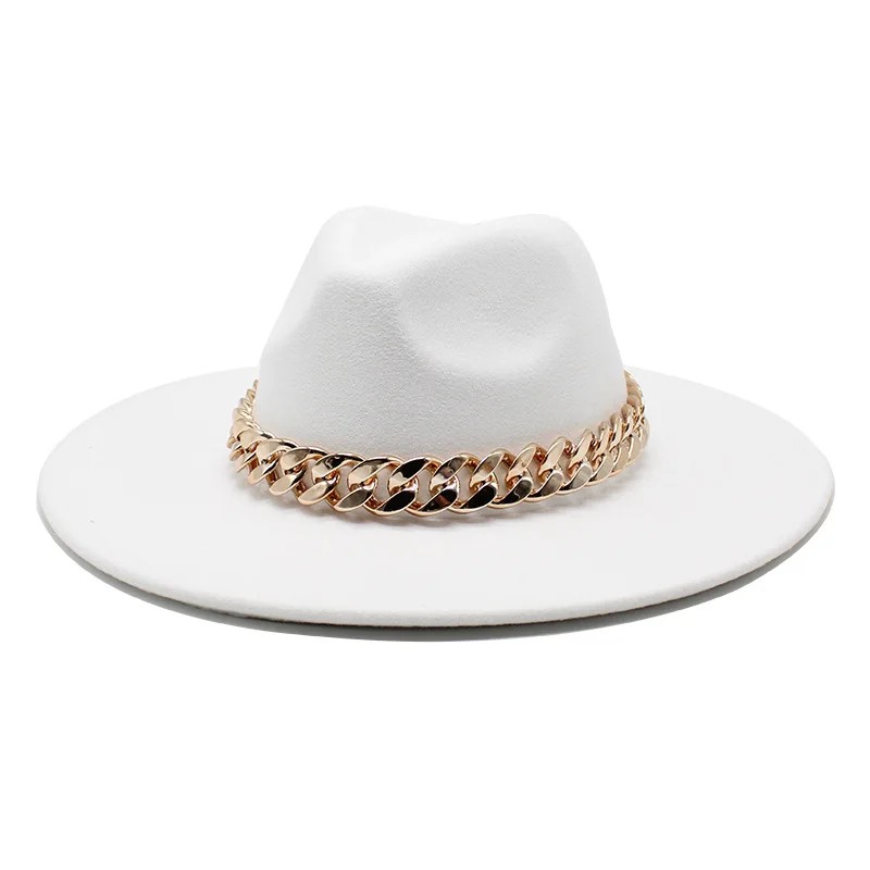 Высокое качество, оптовая продажа, шерстяная фетровая шляпа с широкими полями, Простой британский стиль, зимняя однотонная Классическая Панама, Джаз Кепка