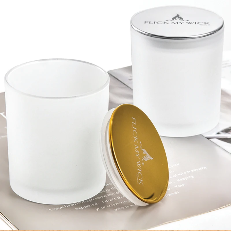 Unique empty candle containers wholesale glass candle jars nordic candle vessels luxury