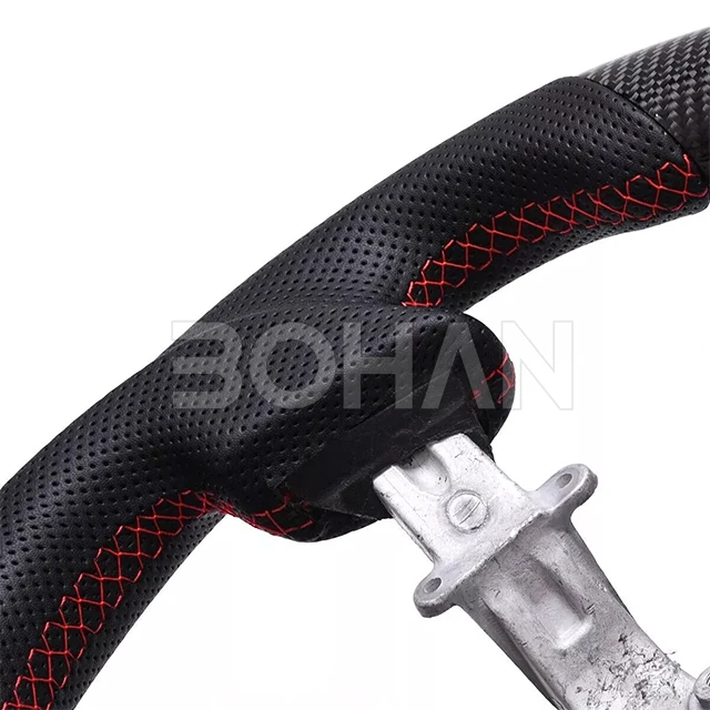 Real carbon fiber Flat Customized Sport For 2007-2016 NISSAN GT-R R35 GTR