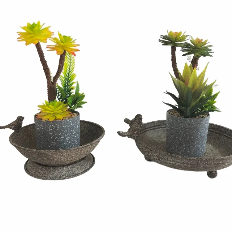 Antique Style Aluminum Bird Cages Perfect Metal Bird Feeder Water Dispenser Rustic Outdoor Garden Use Home Ornamental Pets