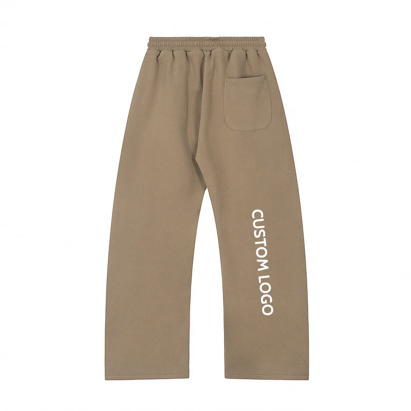 Женские однотонные 100% хлопковые спортивные штаны с карманами повседневные большого размера