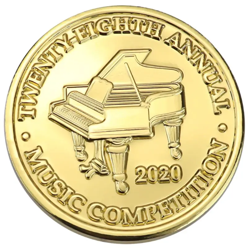 Old Value 2 Euro Metal Brass Blank Peso Gold Picture Fake Silver Coin Logoized Monedas Chinas De La Suerte Coins