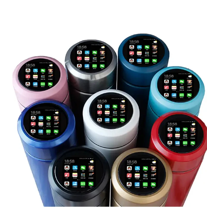 Customize Tumbler Stainless Steel Cup Termos Bottle  Stainless Steel  Vacuum Cups Water Sports Bottles With  Lid