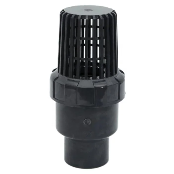 1/2 inch-4 inch upvc plastic pvc ball foot valve