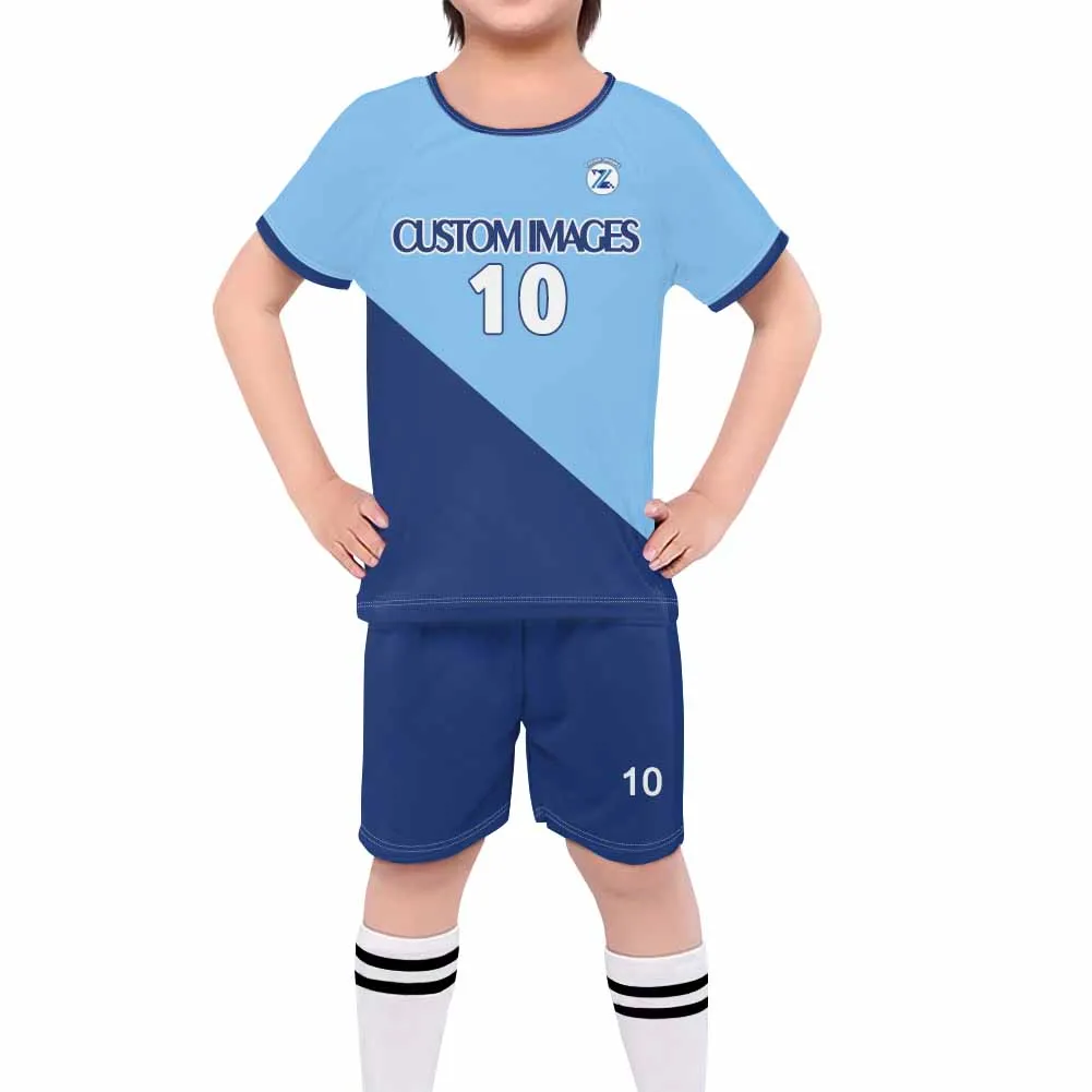 Cheap Wholesale Professional Customization Personalize Jersey Children Argentina Football Uniform With Dropshipping Direct Sales