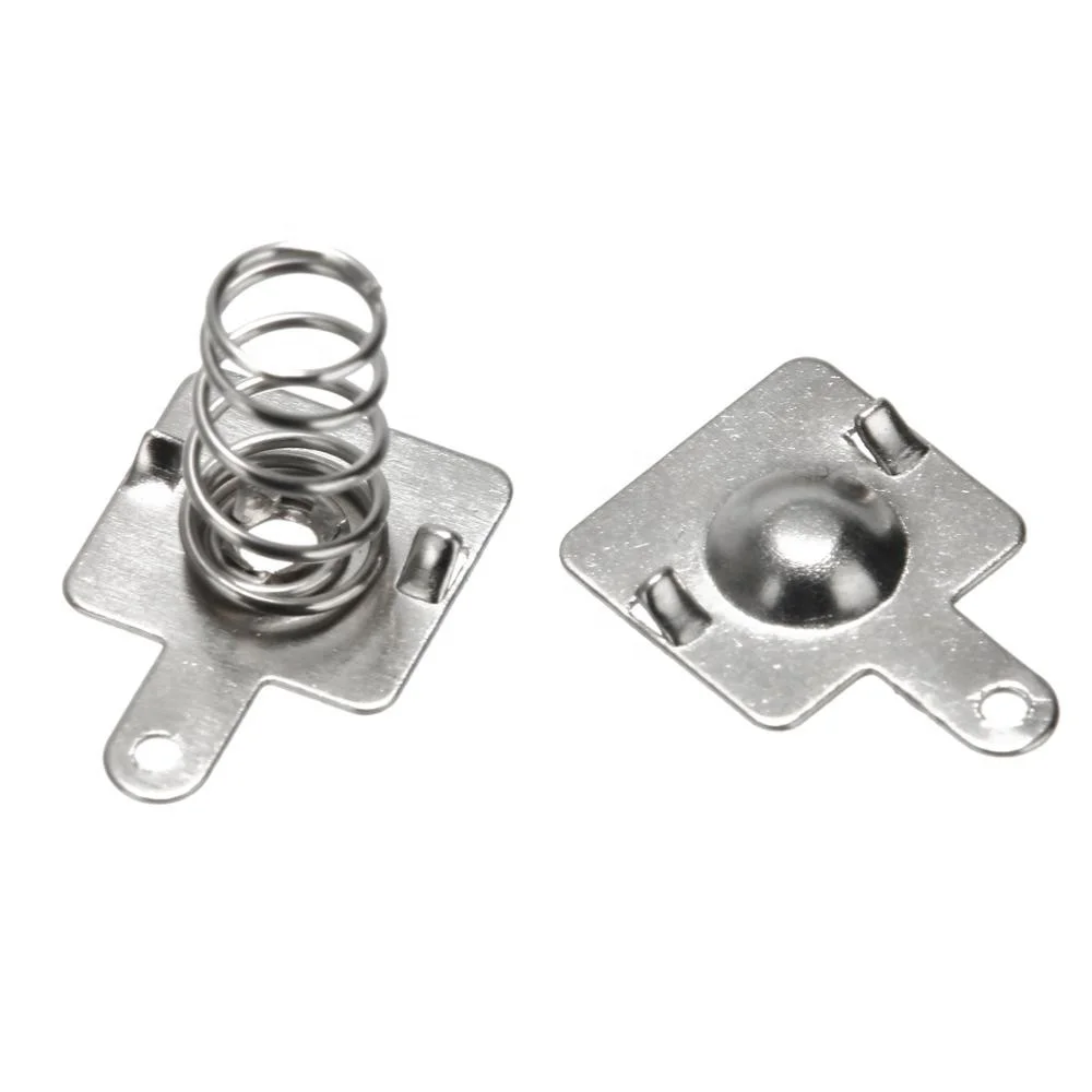 20ZY Серебряная пружинная батарея шрапнель положительная и отрицательная Контактная Пластина Замена для AA AAA батарейки