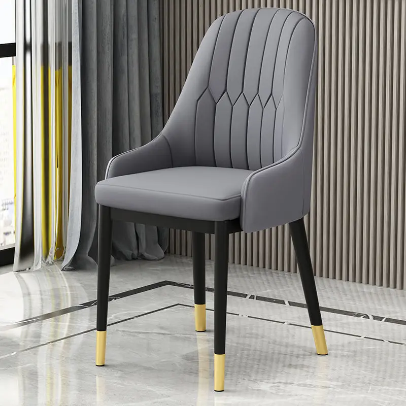 Роскошные обеденные стулья, постмодернические скандинавские деревянные стулья, американские Семейные обеденные столы, стулья и мягкие кожаные сумки