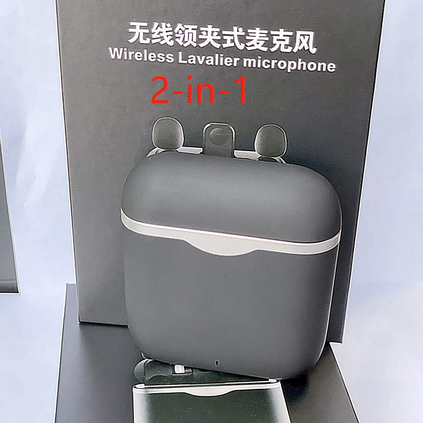 Factory Wholesale Portable Wireless Stereo Lavalier Microphone Live Interview Outdoor OEM Data Cable ABS M22 Dynamic Microphone