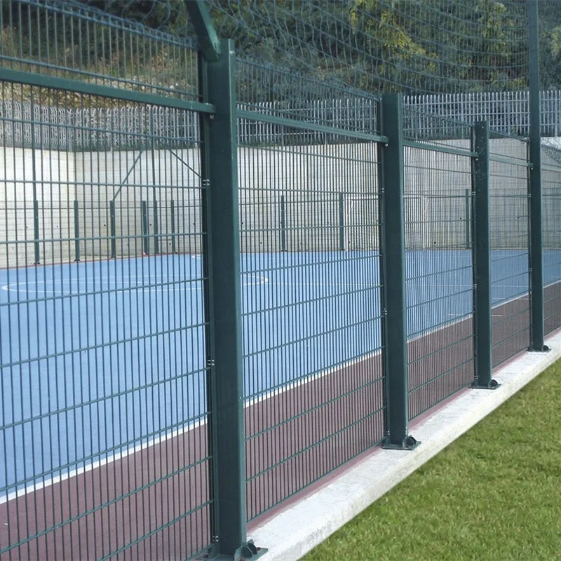 commercial galvanized steel welded diamond mesh wire fence for farm/highway/sport