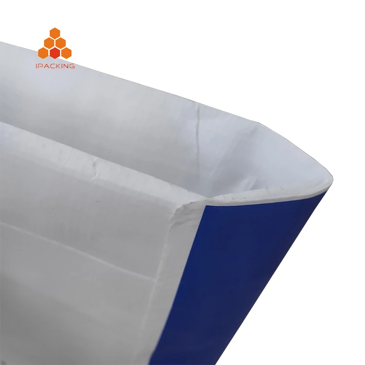 reusable customized colorful printing 20kg woven pp fertilizer bags with M side gusset