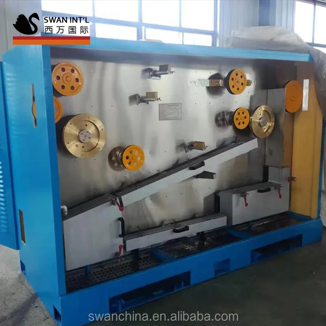 DBT20-2 double wire medium and fine copper wire aluminum wire drawing machine