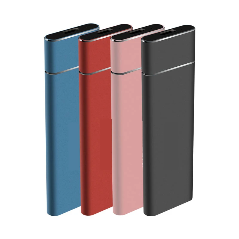 Портативный твердотельный накопитель USB 3,1 1 ТБ жесткий диск SSD Внешний M.2 SSD для телефонов на базе Android/ПК/ноутбук