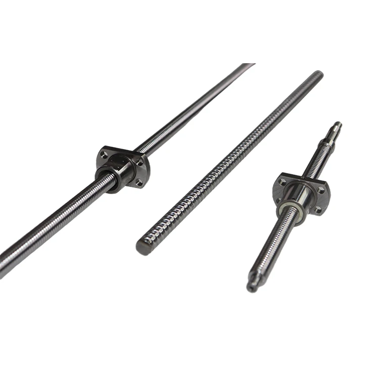 Direct Selling Ball Point Set Screw Large Load Capacity 1204 Lead Screw Ballscrew For Machinery Repair Shops