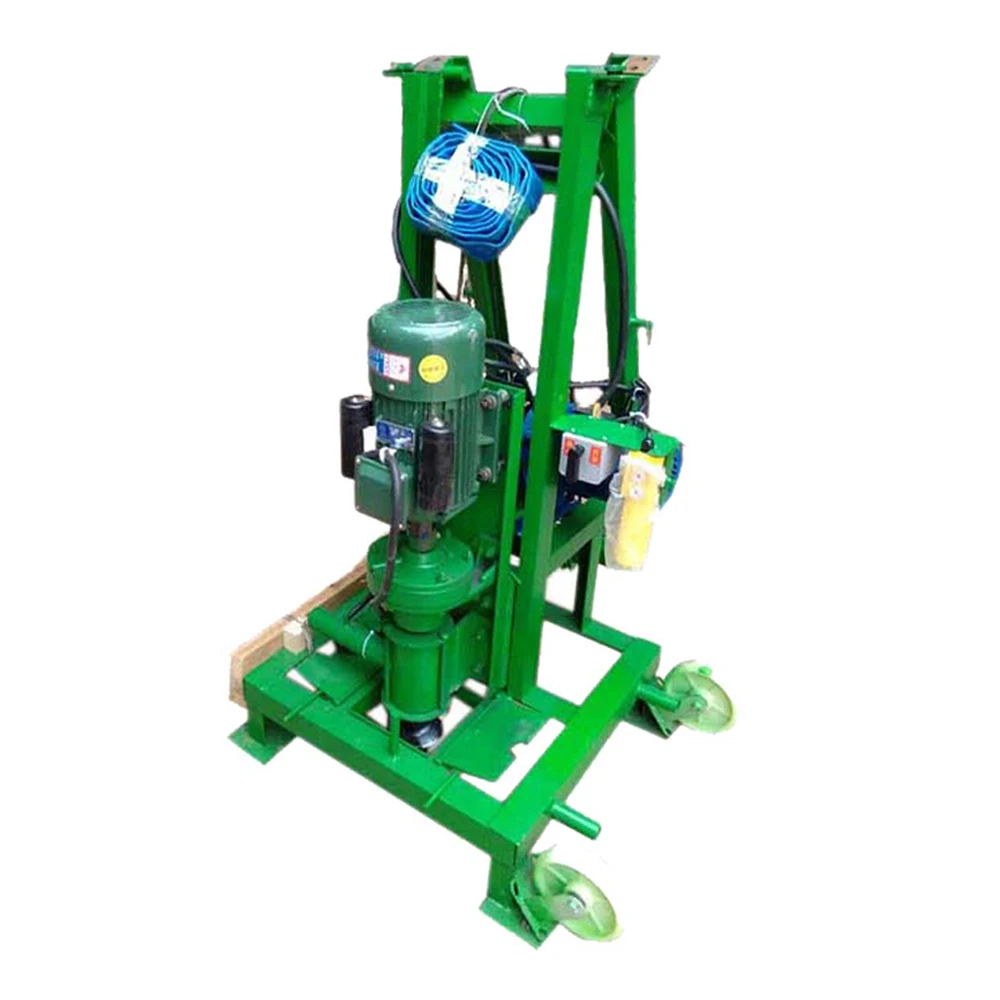 Portable Diesel Engine Hydraulic Water Well Drilling Rig Motor Borehole Drilling Rig Machine