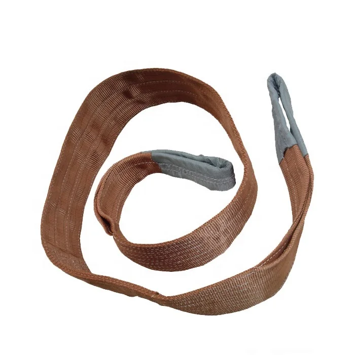 OEM 2 ton hook us webbing Endless Round textile lifting sling for sale