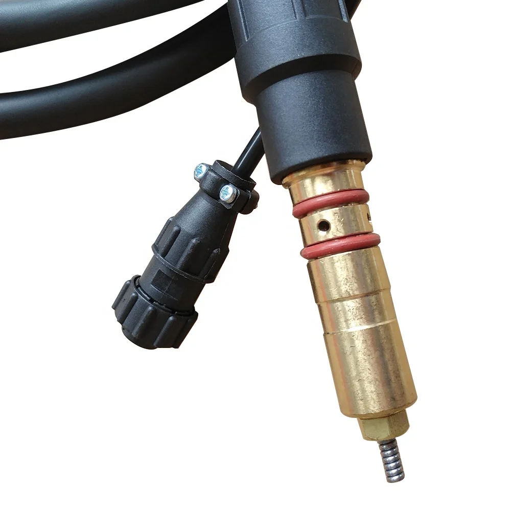 HUARUI Gas Cooled CO2 MIG Gun MIG Welding Torch With ML Connector 100Amp American Type M100 Welding Gun