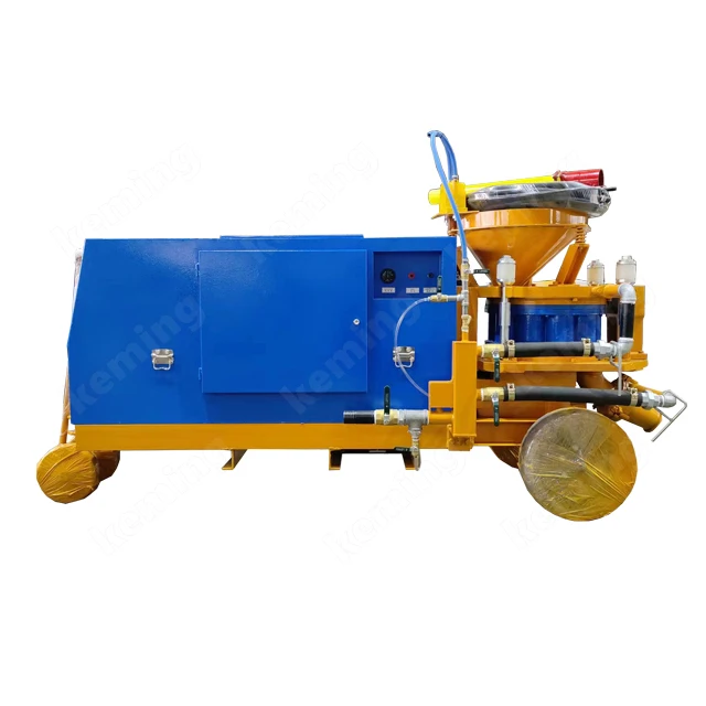 dry and wet concrete material KSP pumpcrete Wet concrete jet rotor shotcrete concrete surface spraying