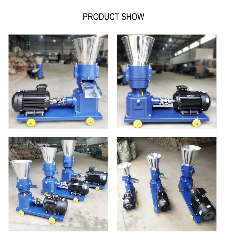 Feed Processing Machines Sheep Chicken Goat Cow Animal Agriculture Feed pellet Making Machines