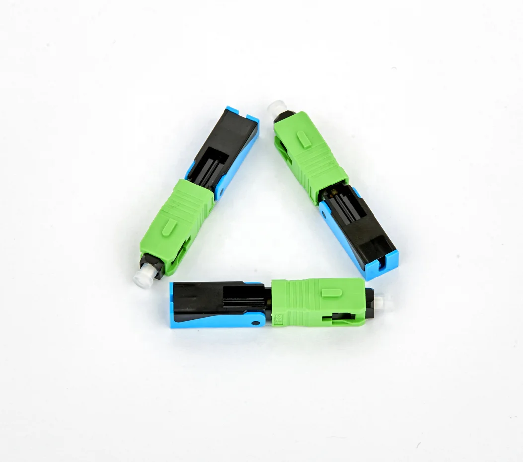 FTTH SC UPC APC Fiber Optical Rapid Fast Assembly Connector Mini Quick SC Fast Connector