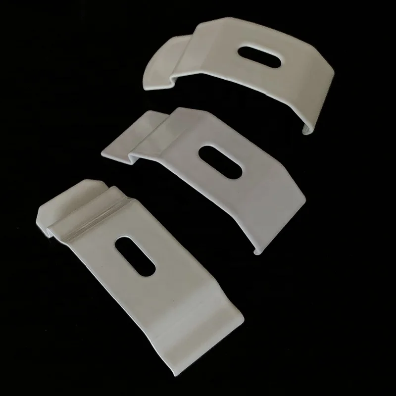 Curtain ceiling clips for curtain track window roller blind components and accessories steel ceiling clips