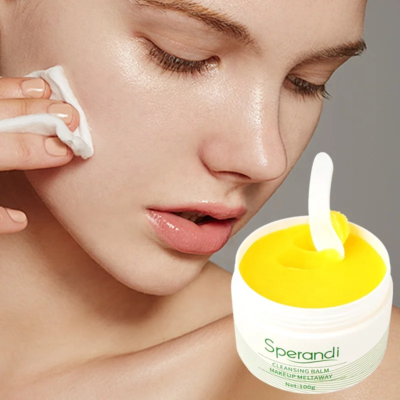 Natural Vegan Private Label Cleansing Cream Plant Oil Eyelash Eye Facial Removing Face Colorful Makeup Remover Cleansing Balm