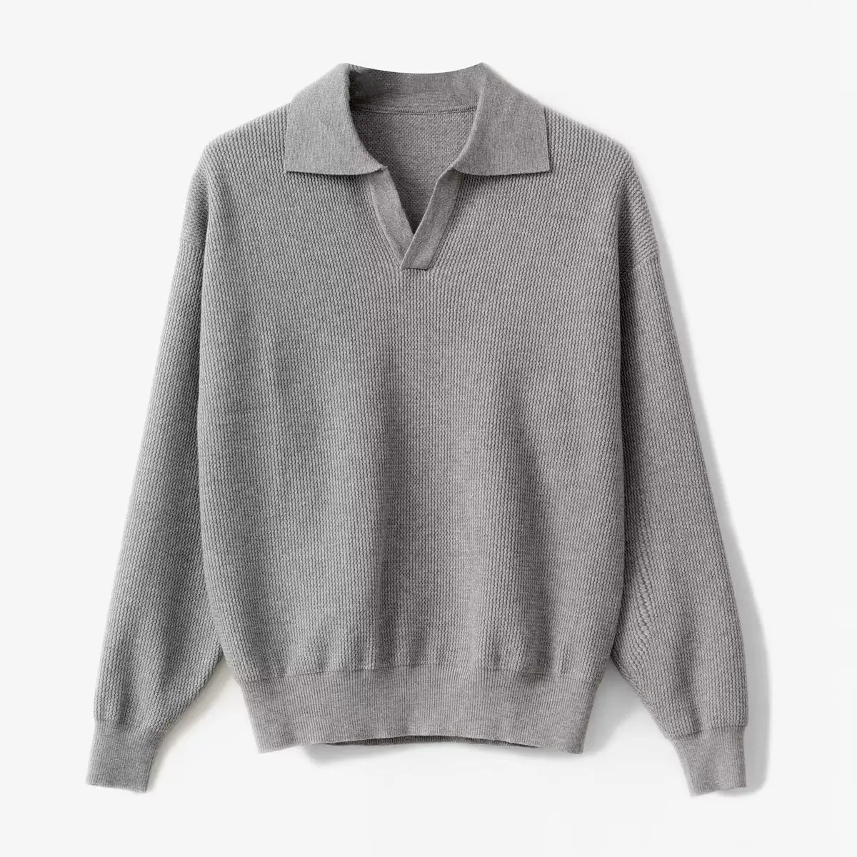 OEM&ODM Men Cashmere Wool sweater Turtleneck Pullover Essentials Mens Plain 100% Cotton V-Neck Pullover Custom Knitted Sweater