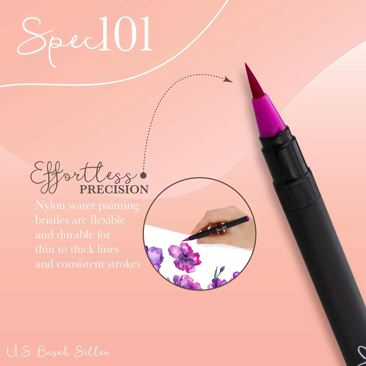 Amazon B2C Online Shop Colors Watercolor Brush Markers Watercolor Marker For Children Kids