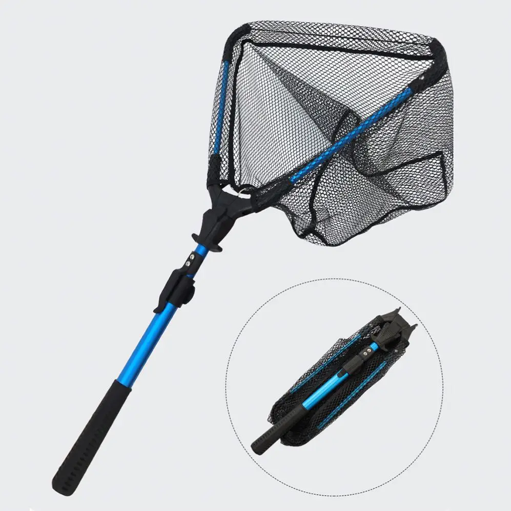 Wholesale High Quality Folding Silica Gel Magnet Fishing Special Telescopic Net