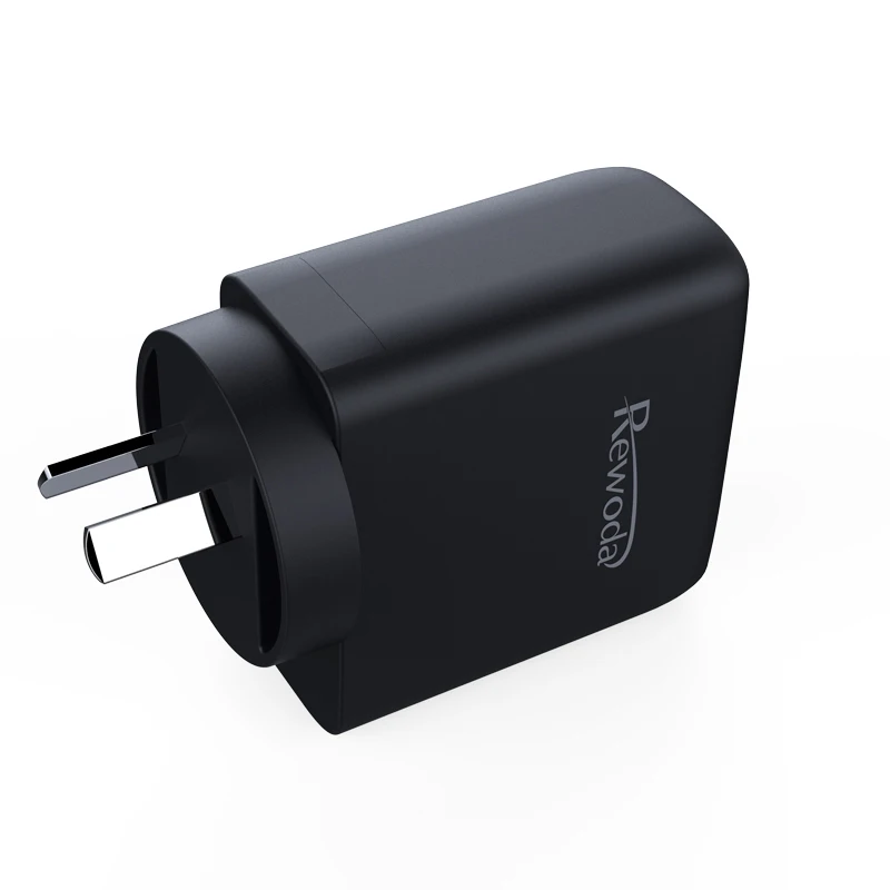 Manufacturer Universal GaN 65w mutil pd fast Charger 4 Port Usb Mobile Phone Chargers EU UK portable PD 3.0 mobile phone charger