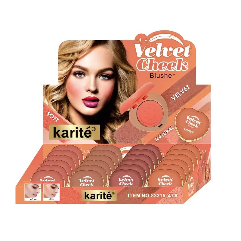 Natural Smooth Lasting High Pigment Matte Single Makeup Blusher