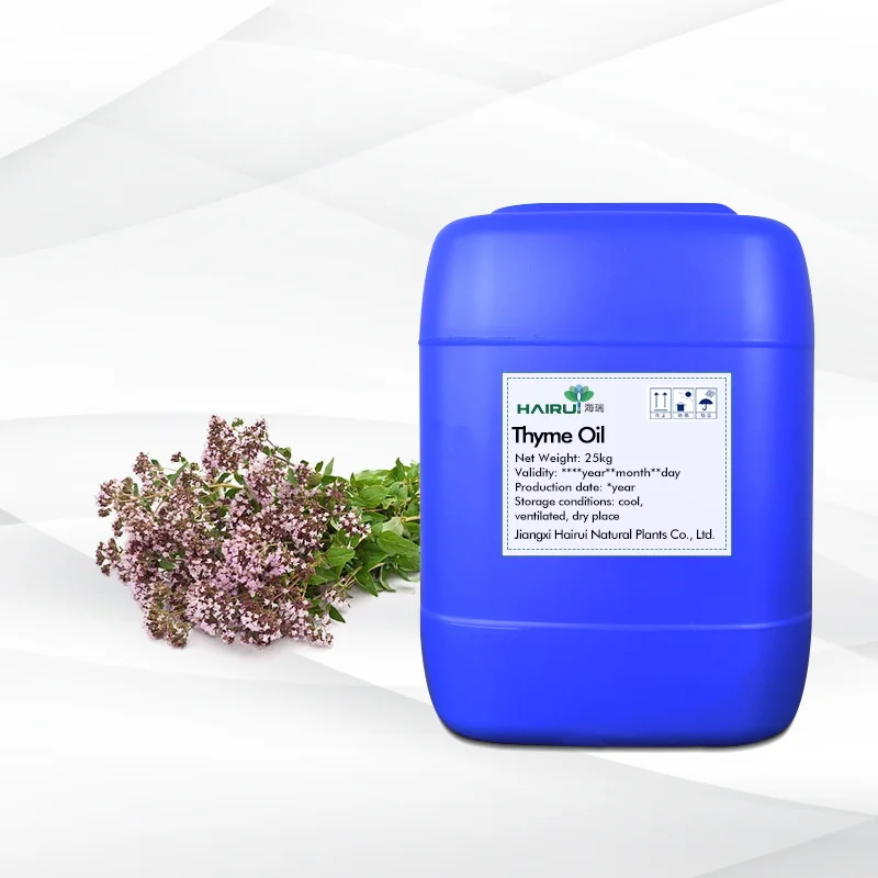 Manufacturer wholesale bulk high quality private label free sample 100% pure natural organic undiluted thyme essential oil