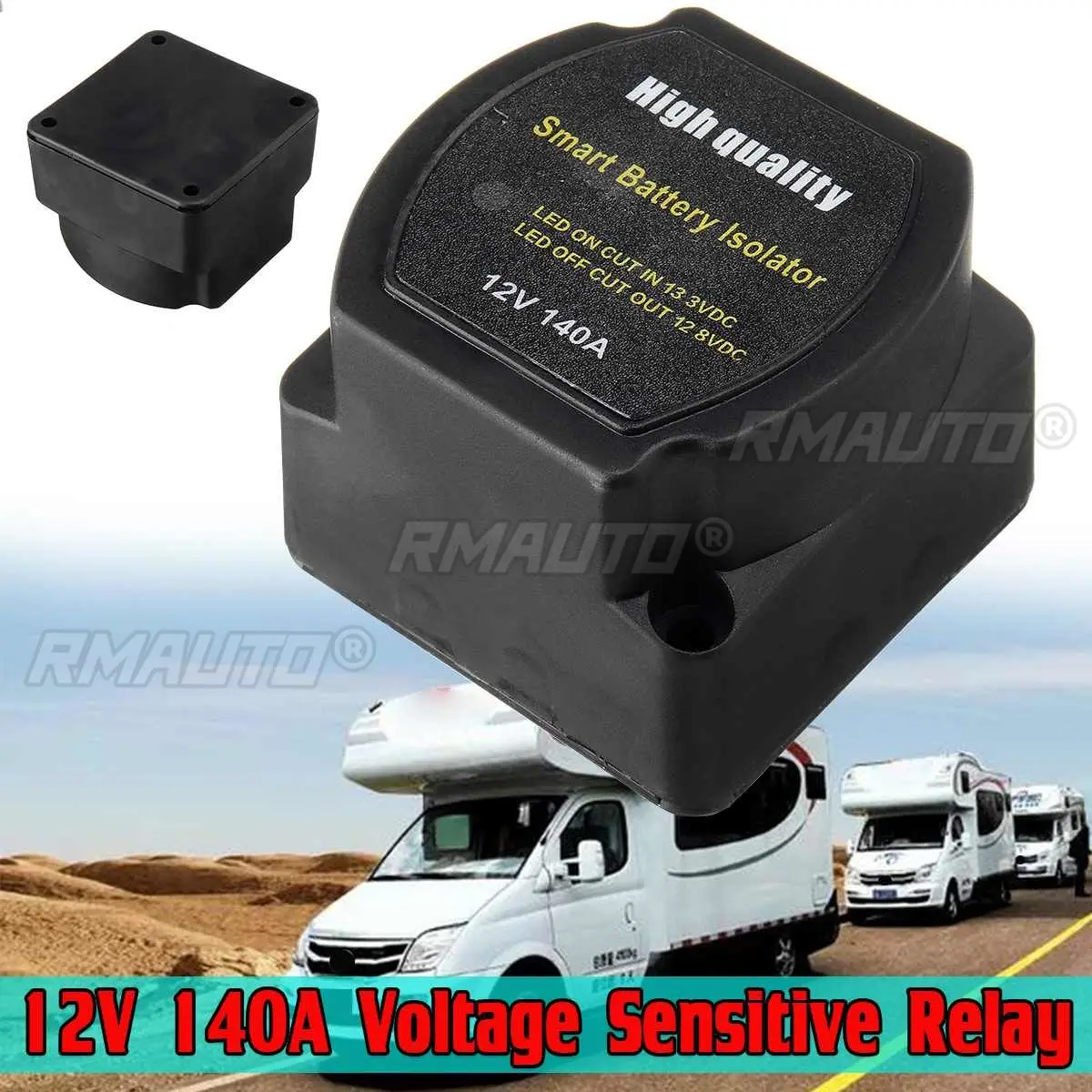 12 В 140A чувствительное к напряжению реле батареи изолятор автоматическое зарядки автомобильные аксессуары автомобильного аккумулятора