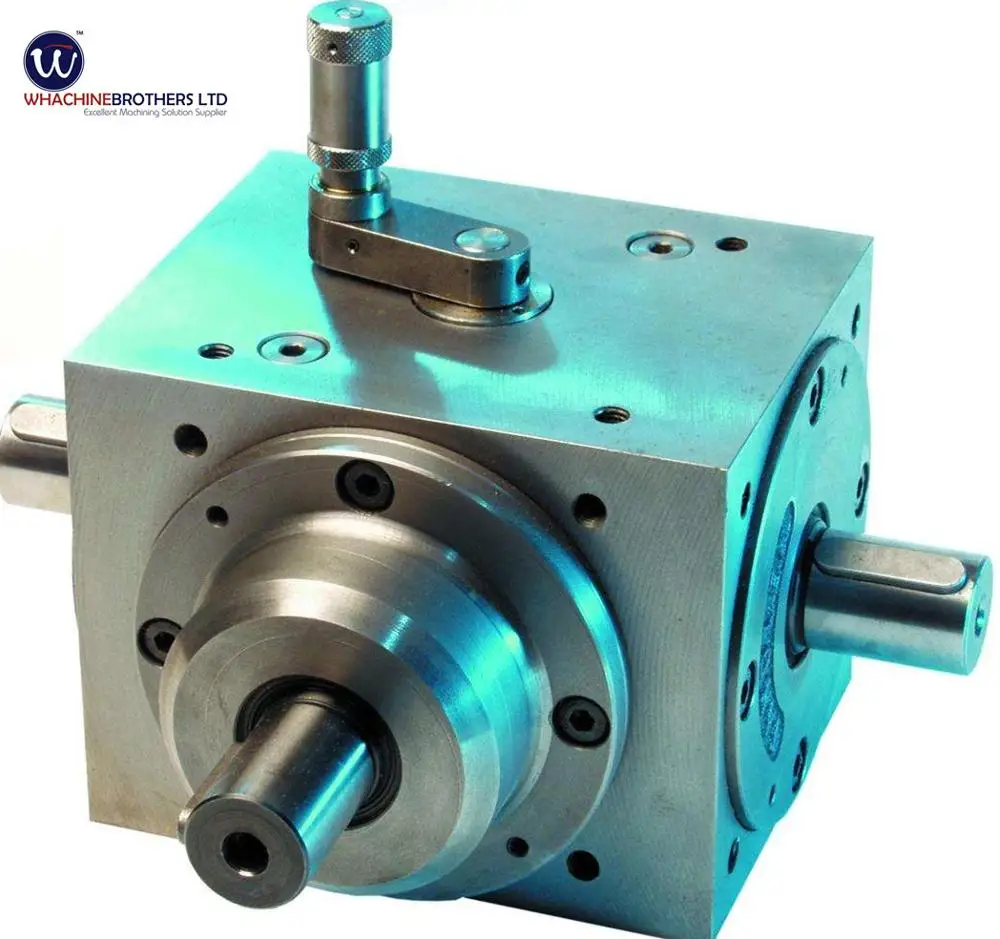 Professional Low Backlash Square Worm Gear Gearbox Speed Reducer