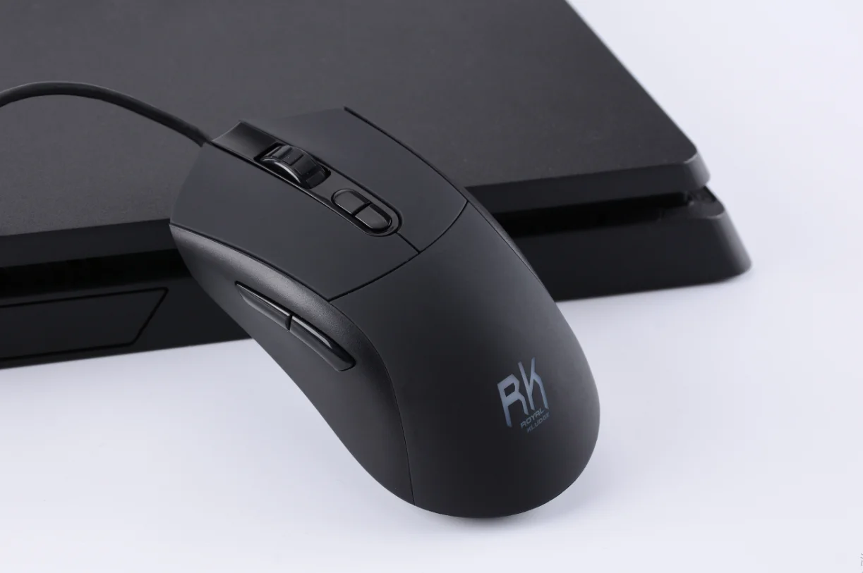 Royal Kludge RM138 customized logo ergonomic lightweight optical gaiming shenzhen computer hardware mouse da gaming