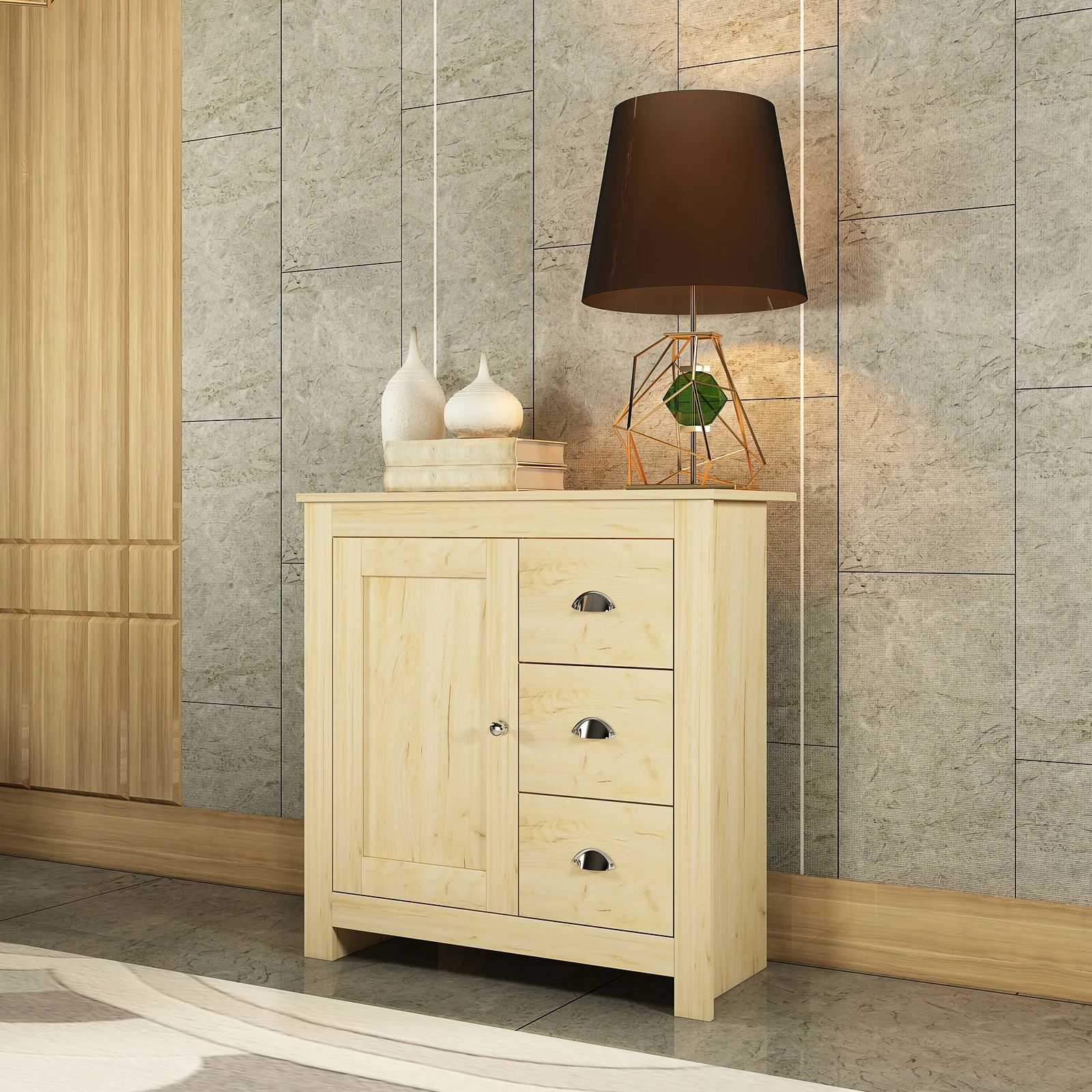 Dropshiping Modern Mdf Wooden Luxury Black Nightstand Table for Bedroom Furniture