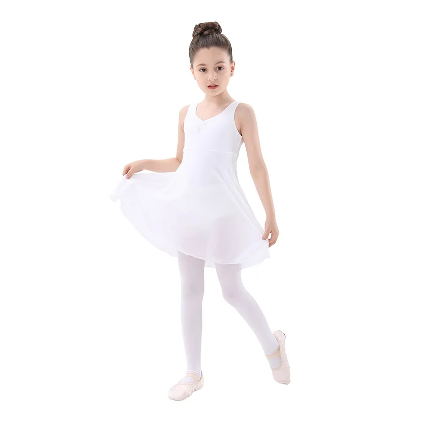 
 Тренировочное балетное гимнастическое трико Himiberg, детское танцевальное платье, детская одежда для выступлений  