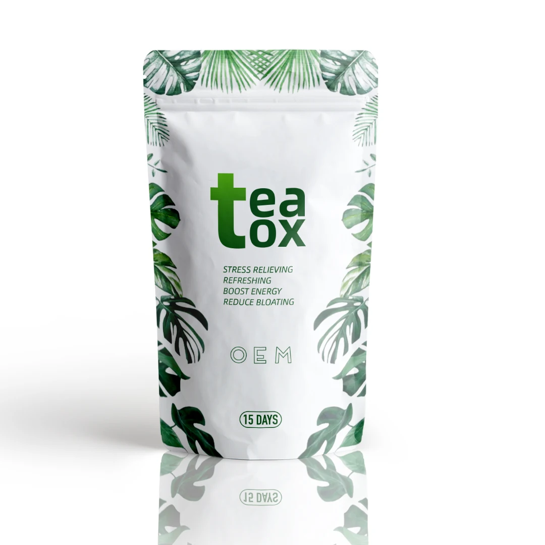 Wholesale Herbal Organic Private Label Detox Energy Tea  Approval Triangular Nylon Tea Bag Weight Loss Tea