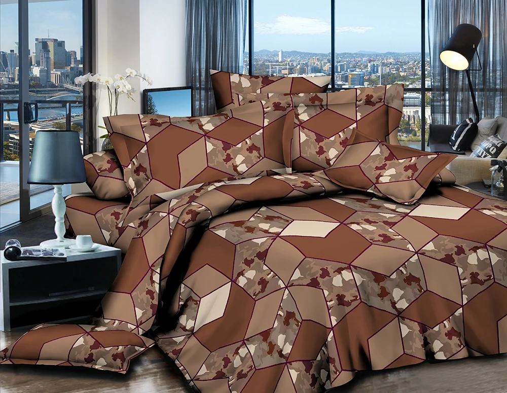 Hot Sale  HIGH QUALITY 100% polyester print fabric for home textile bed sheet  wholesale with more than 300 weaving machines