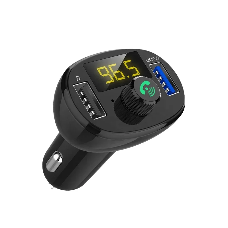  Amazon Hot Sale Fashion Portable Compatible High Power FM Radio Transmitter Car Modulator