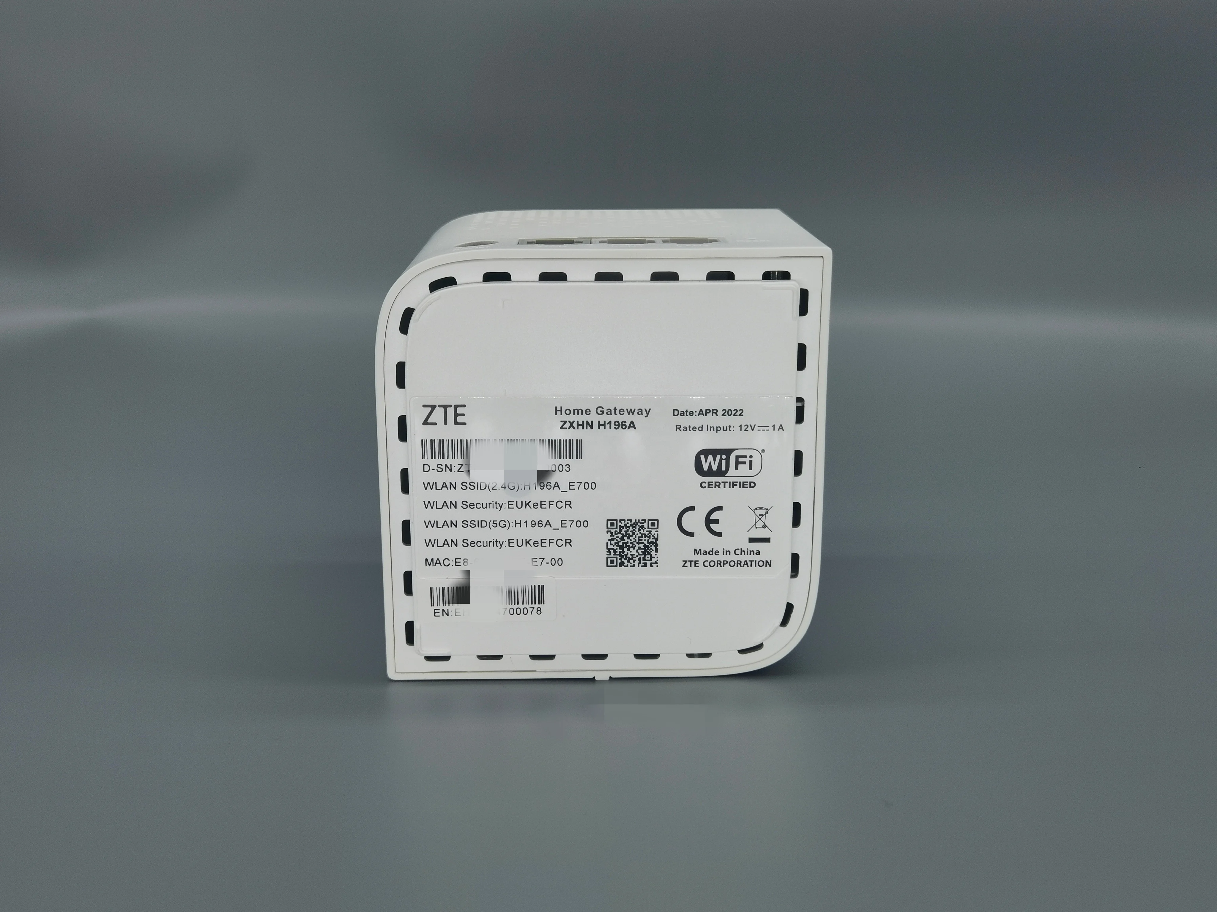 ZXHN H196A  AC1200 gigabit dual band 1GE WAN+2GE LAN Mesh wifi router for ZTE router