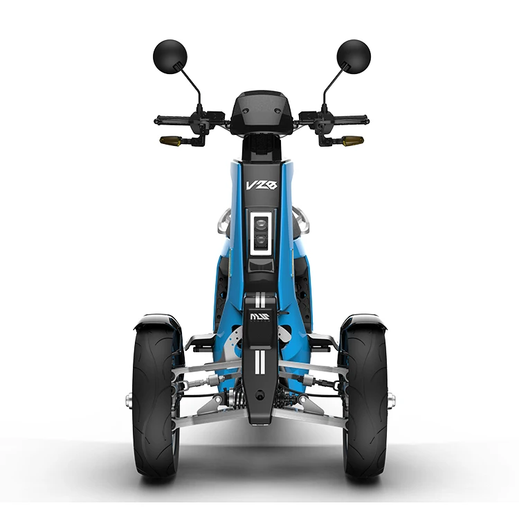 V28 VIGOROUS 2000W 3000W 72V 3 Wheel Reverse Trike Electric Scooter with LED EEC