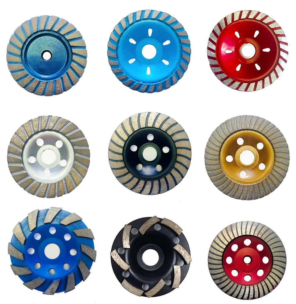 TAICHIV 125mm 5inch Diamond Wheel Sharpener Grinding Abrasive Tools Concrete Ceramic Metal Grinding Cup Wheel