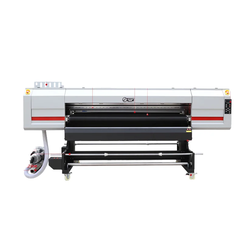 1904W Four-Head Car Sticker Printer 190cm Hybrid UV Inkjet 3.2 Meter Eco-Solvent Plotter Soft PVC Film Carpet Leather New