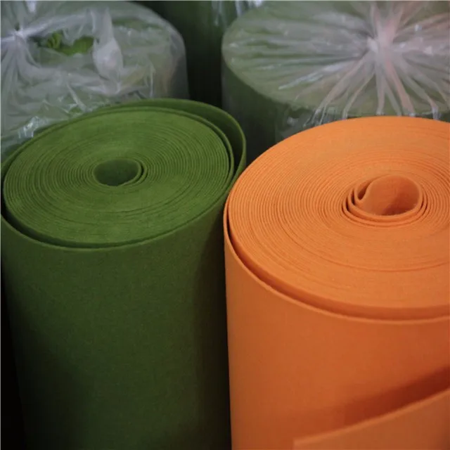 100% polyester felt needle punched nonwoven felt fabric Felt cloth