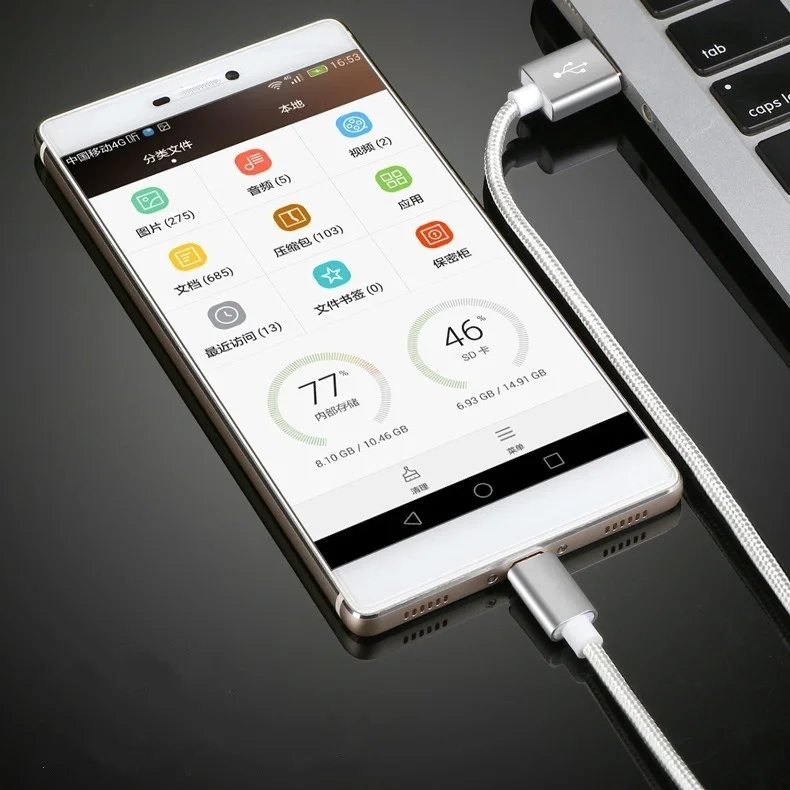  1 м/2 м нейлоновый Плетеный Usb-кабель типа C для быстрой зарядки оптовая продажа кабель Micro Usb V8 и передачи данных мобильного телефона Iphone 12 Pro