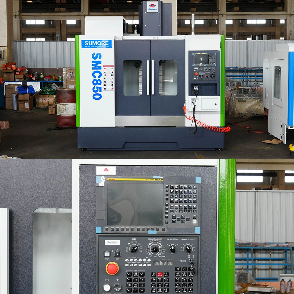 VMC 850 OEM ODM China 5 Axis Vertical CNC Machining Center VMC850 with Fanuc Controller price
