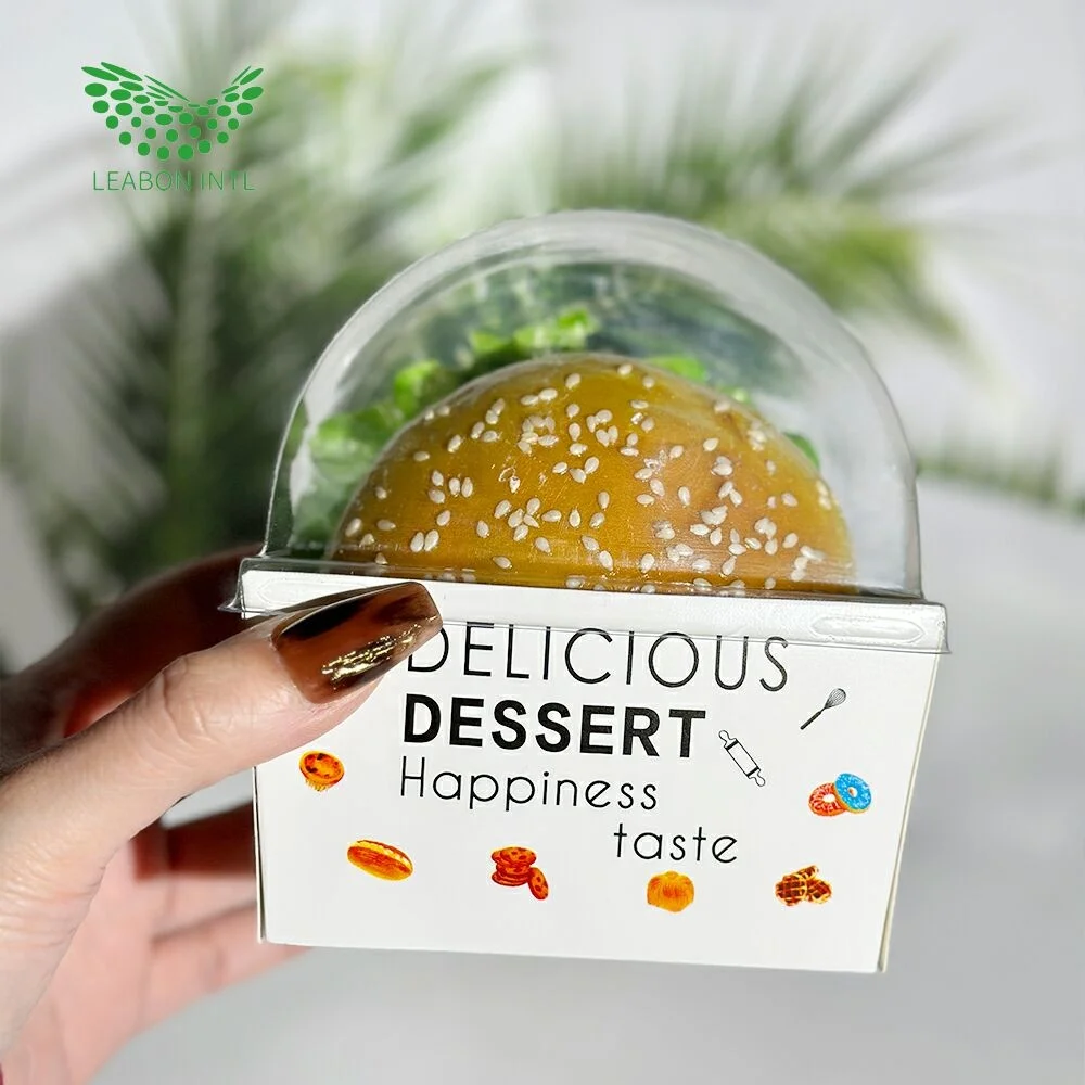 Custom Logo Printing Sandwich Paper Packaging Drawer Box takeaway Sandwich Box