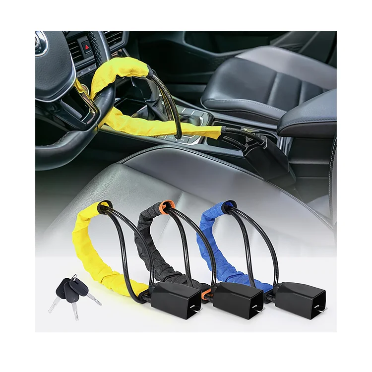 Xiangta Manufacturer Direct Sales Steering  Car Steering Type Security Device Universal Car Anti Theft Steering Wheel Lock